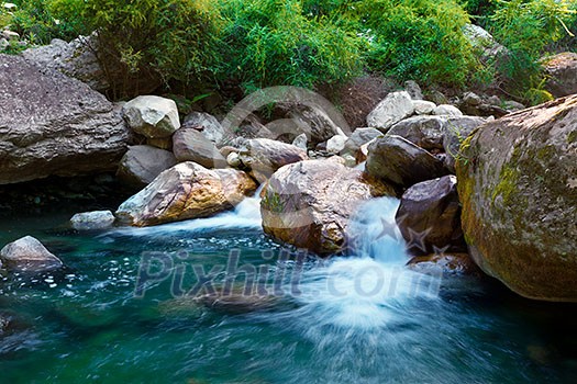 Small waterfall Small waterfall