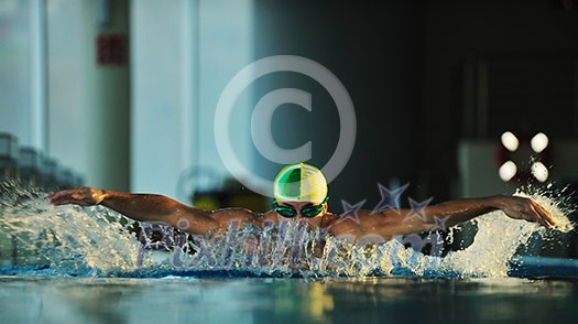 health and fitness lifestyle concept with young athlete swimmer recreating on olimpic pool health and fitness lifestyle concept with young athlete swimmer recreating on olimpic pool