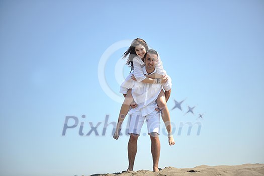 happy young couple have fun and romantic moments on beach at summer season and representing happynes and travel concept happy young couple have fun and romantic moments on beach at summer season and representing happynes and travel concept