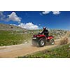 quad weel drivers relax and ride on height mountain and fresh air