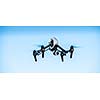 Flying drone with camera