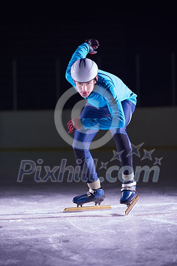 speed skating sport with young athletes speed skating sport with young athletes
