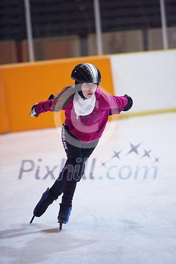 children speed skating sport children speed skating sport