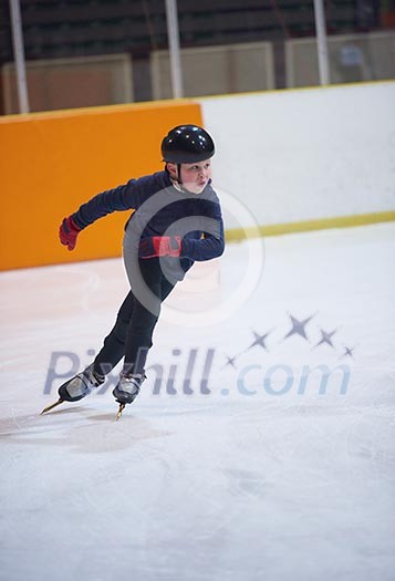 children speed skating sport children speed skating sport
