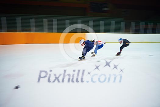 speed skating sport with young athletes speed skating sport with young athletes