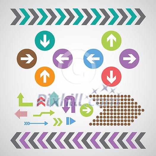 vector basic arrow sign icon vector basic arrow sign icon