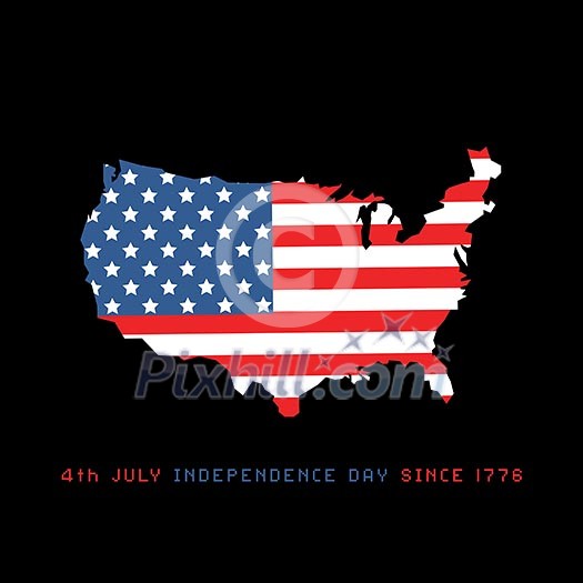 vector american flag for independence day vector american flag for independence day