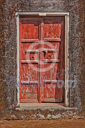 Wooden old door vintage texture background Wooden old door vintage texture background