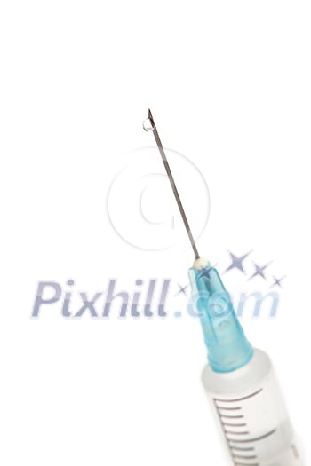Syringe isolated on white background Syringe isolated on white background