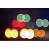 blured treffic street lights abstract background