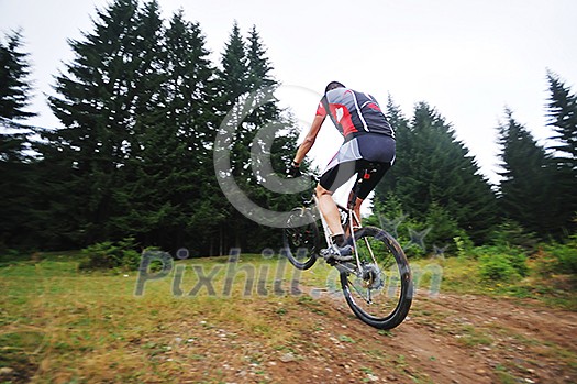 healthy lifestyle and fitness concept with mount bike man outdoor healthy lifestyle and fitness concept with mount bike man outdoor
