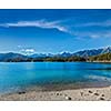 Eibsee lake. Bavaria, Germany