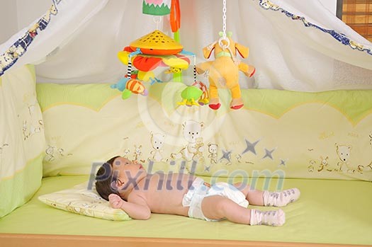 cute little baby indoor closeup portrait cute little baby indoor closeup portrait