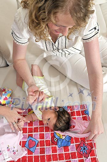beautiful young mother small with little baby beautiful young mother small with little baby