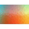 Low poly - Colorful abstract geometric background with triangular polygons.