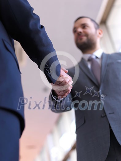 business partners, partnership concept with two businessman handshake business partners, partnership concept with two businessman handshake