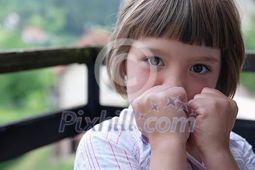little girl ready for fight little girl ready for fight