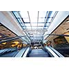 modern bright shopping mall indoor architecture