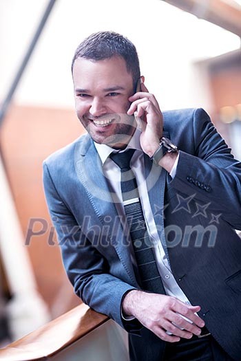 business woman with her staff, people group in background at modern bright office indoors business woman with her staff, people group in background at modern bright office indoors