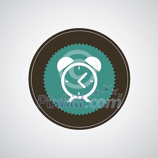 vector alarm clock icon for time management vector alarm clock icon for time management