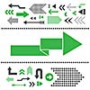 vector arrow sign icon set 