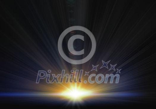 Background image with light beams and rays Background image with light beams and rays