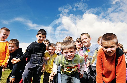 happy child kids group have fun and play at kindergarden indoor preschool education concept with teacher happy child kids group have fun and play at kindergarden indoor preschool education concept with teacher