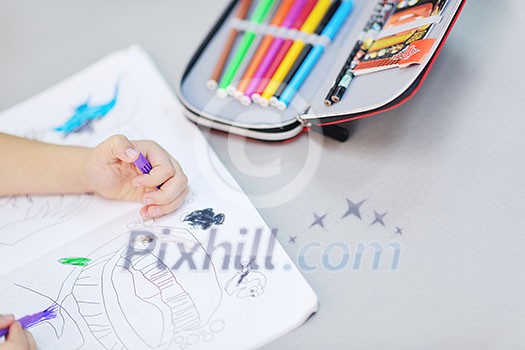 happy child kids group have fun and play at kindergarden indoor preschool education concept with teacher happy child kids group have fun and play at kindergarden indoor preschool education concept with teacher