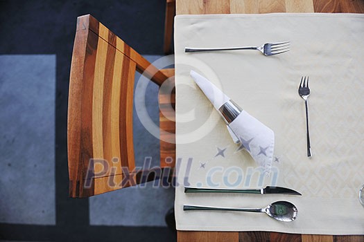 luxury restaurant indoor with nice dishwareand decoration luxury restaurant indoor with nice dishwareand decoration