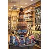 chocolate fountain in belgium shop