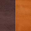 Brown vintage leather texture closeup