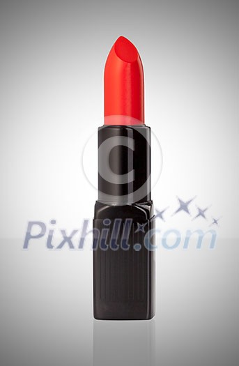 Red lipstick isolated on white background Red lipstick isolated on white background