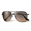 brown sunglasses isolated on white