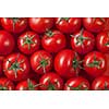 red tomatoes background. top view