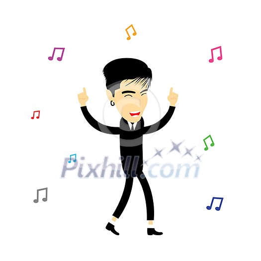 manager vector cartoon for dialogs with other characters manager vector cartoon for dialogs with other characters
