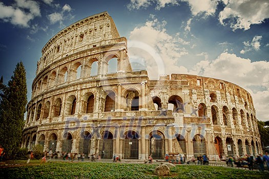 Colosseum in Rome, Italy Colosseum in Rome, Italy