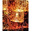 Cola with Ice. Macro.