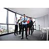 business people group as team representing concept of friendship and teamwork