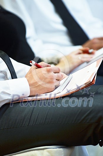 business people group have education leasson on seminar training event at small bright office conference room business people group have education leasson on seminar training event at small bright office conference room