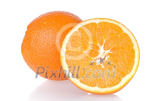 orange isolated on white orange isolated on white