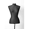 Clothing mannequin isolated on the white