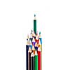color pencils isolated on white