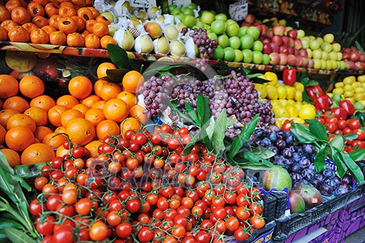 fresh healthy organic food fruits and vegetables at market fresh healthy organic food fruits and vegetables at market