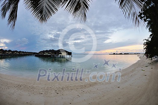 tropical beach nature landscape scene with white sand at summer tropical beach nature landscape scene with white sand at summer