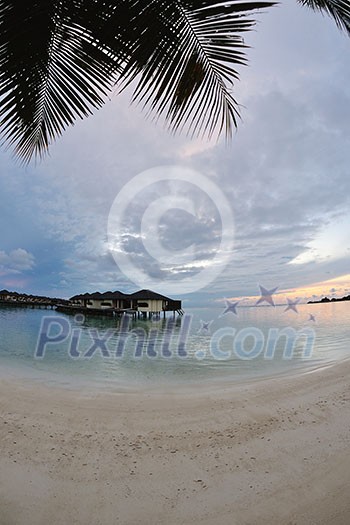 tropical beach nature landscape with white sand at summer tropical beach nature landscape with white sand at summer