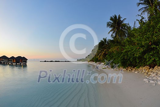 tropical beach nature landscape scene with white sand at summer tropical beach nature landscape scene with white sand at summer