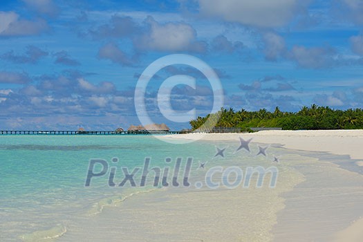 tropical beach nature landscape with white sand at summer tropical beach nature landscape with white sand at summer