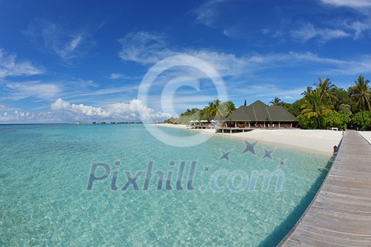 tropical beach nature landscape with white sand at summer tropical beach nature landscape with white sand at summer