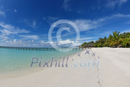 tropical beach nature landscape with white sand at summer tropical beach nature landscape with white sand at summer