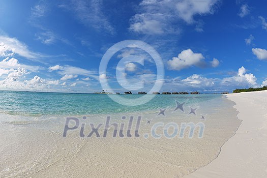 tropical beach nature landscape scene with white sand at summer tropical beach nature landscape scene with white sand at summer
